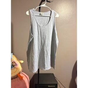 Color Bear Grey Sleeveless Tank Top Women's‎ Sz 3XL